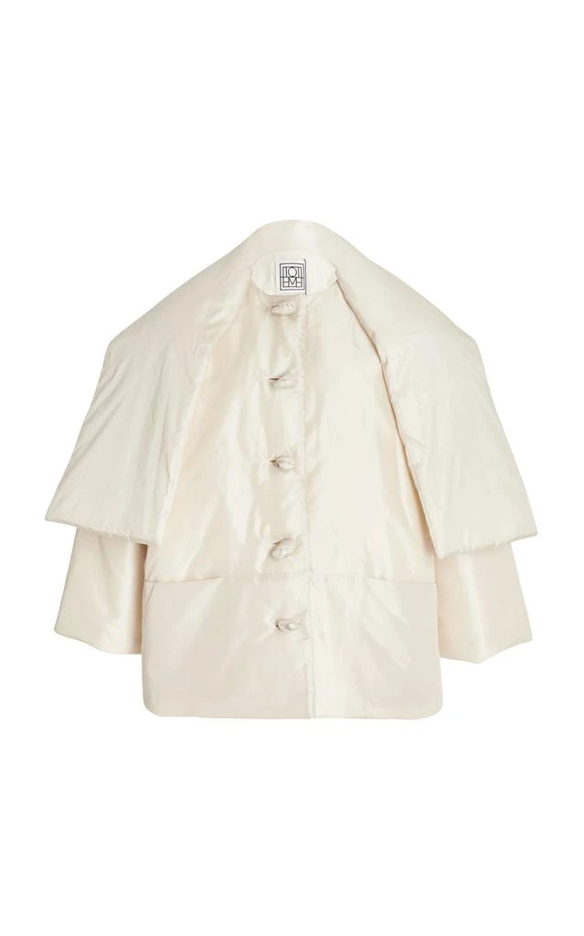 商品Totême|Toteme - Women's Padded Scarf Jacket - Neutral - EU 38 - Moda Operandi,价格¥2886,第1张图片