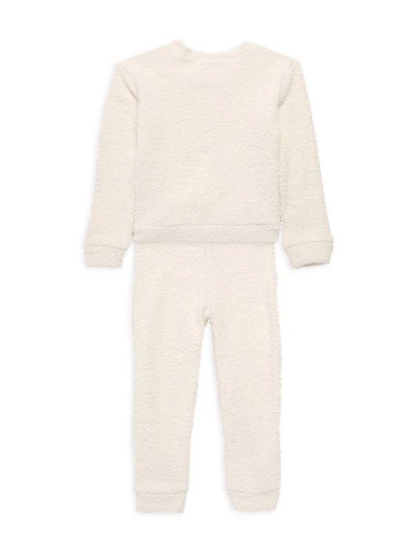 商品Juicy Couture|Little Girl’s 2-Piece Bouclé Sweatshirt & Pants Set,价格¥113,第2张图片详细描述