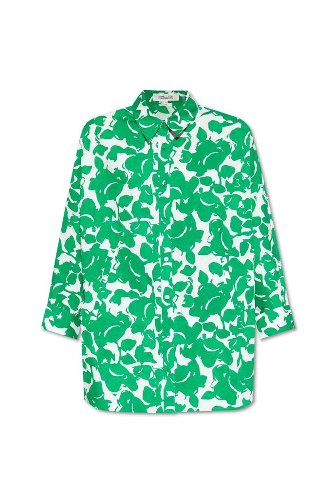 商品Diane von Furstenberg|Diane von Furstenberg Caleb Long Sleeved Shirt,价格¥1604,第1张图片