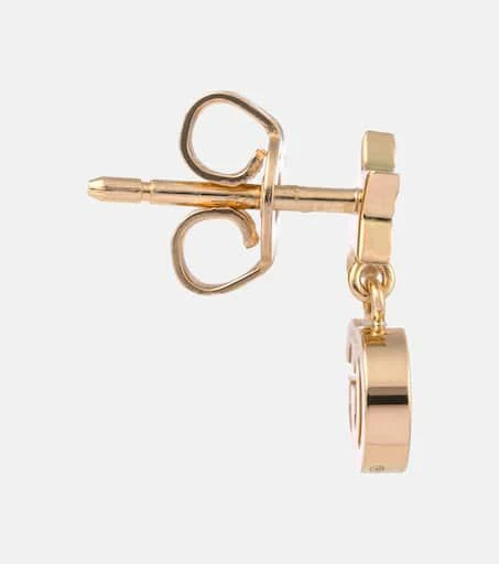 商品Gucci|GG Running 18kt yellow gold earrings,价格¥7405,第2张图片详细描述