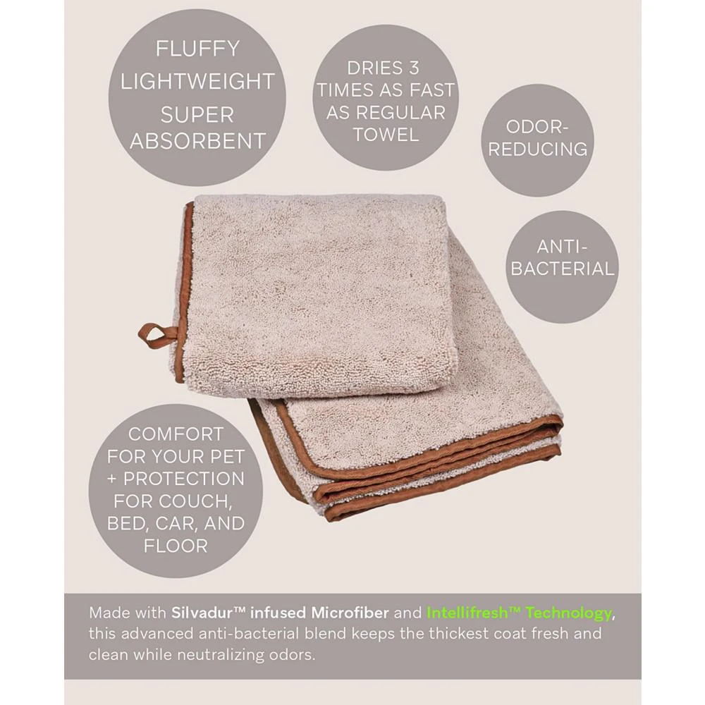 商品Petcode Paws|Pet Fresh Tech Towel and Blanket Large, 50" x 30",价格¥224,第3张图片详细描述