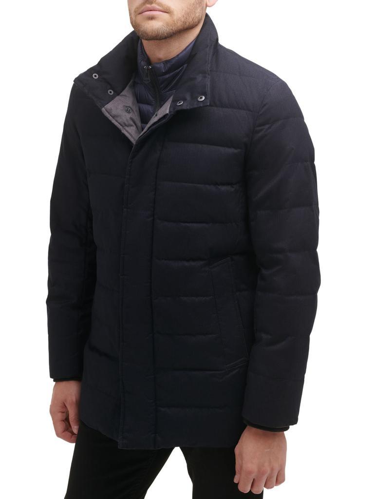 商品Cole Haan|Quilted Flannel Down Jacket,价格¥2348,第5张图片详细描述