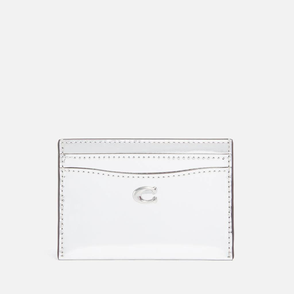 商品Coach|Coach Essential Metallic Leather Card Case,价格¥878,第1张图片