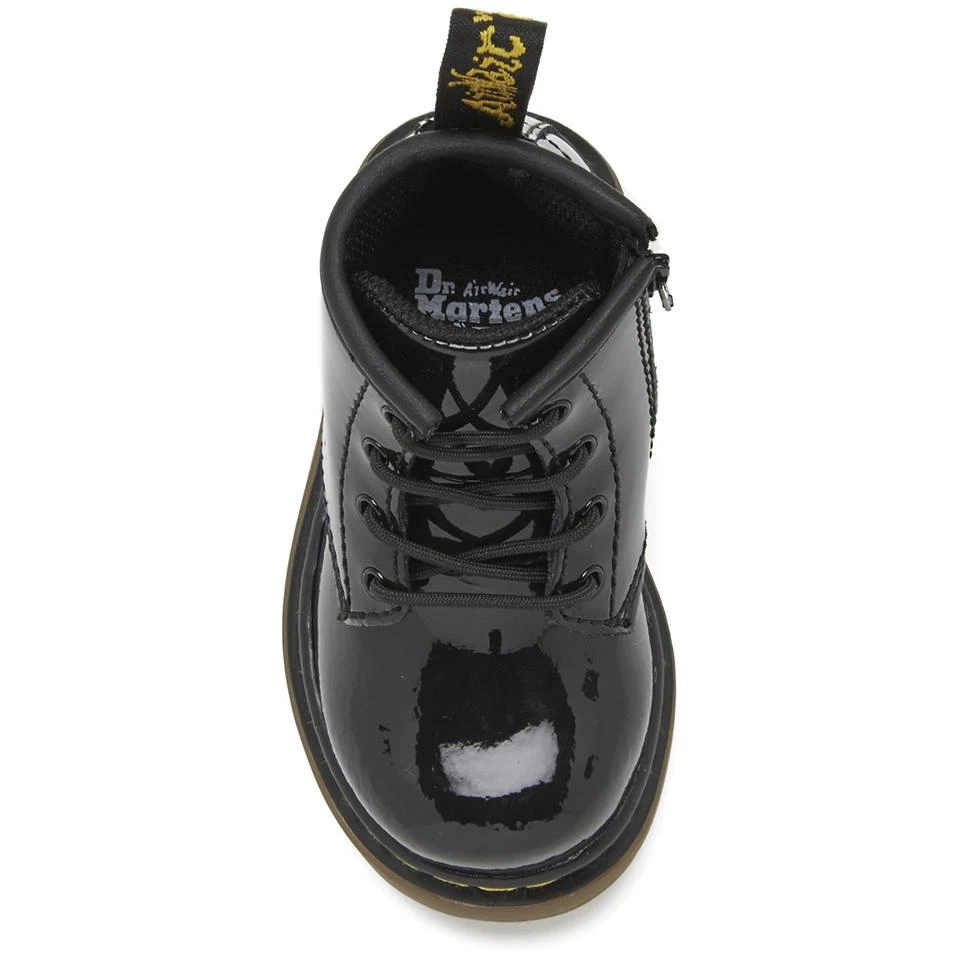 商品Dr. Martens|DR. MARTENS TODDLERS' 1460 I PATENT LAMPER LACE UP BOOTS - BLACK,价格¥349,第3张图片详细描述