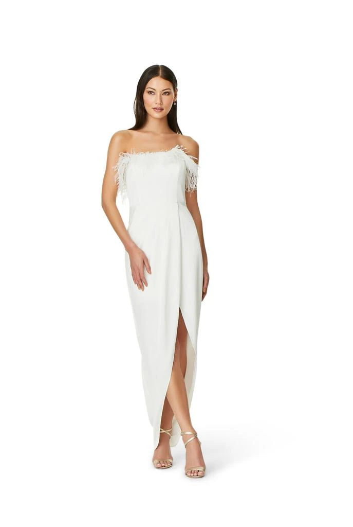商品Adrianna Papell|Stretch satin strapless gown,价格¥1263,第2张图片详细描述