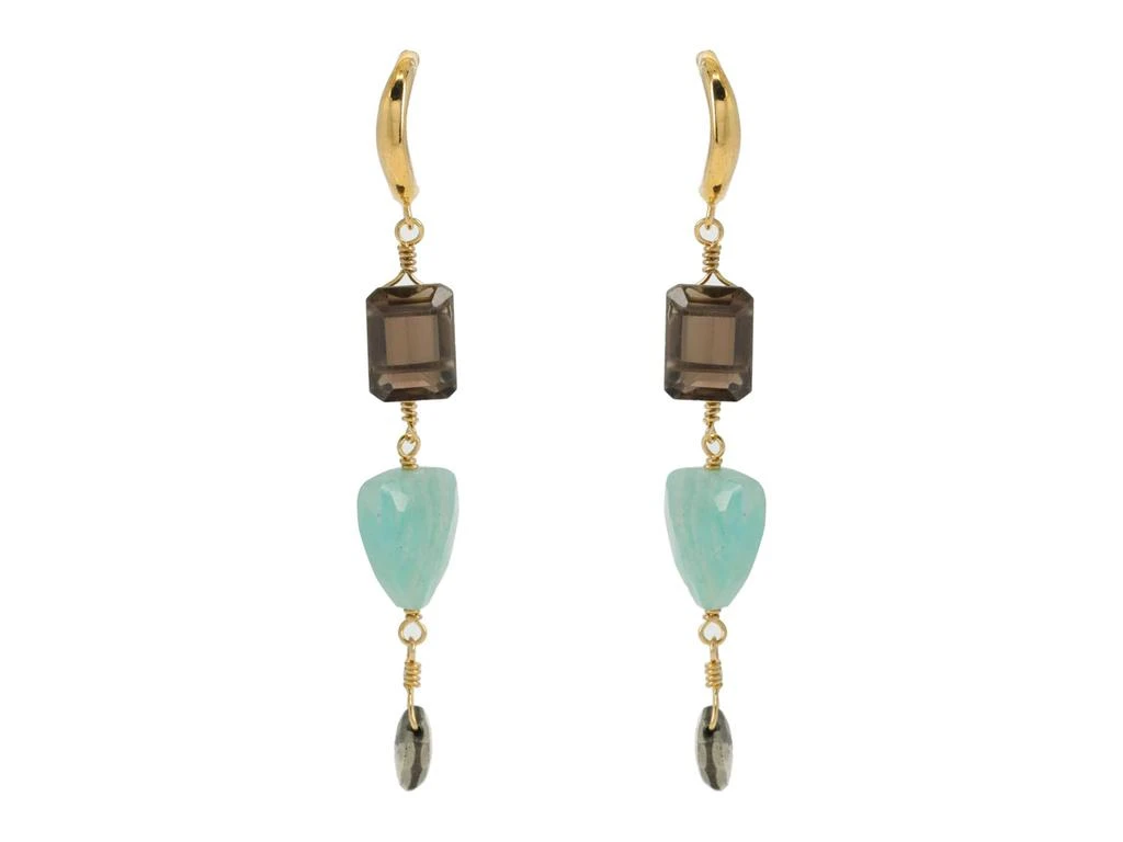 商品Chan Luu|Semi Precious Stone Drop Earrings,价格¥368,第1张图片