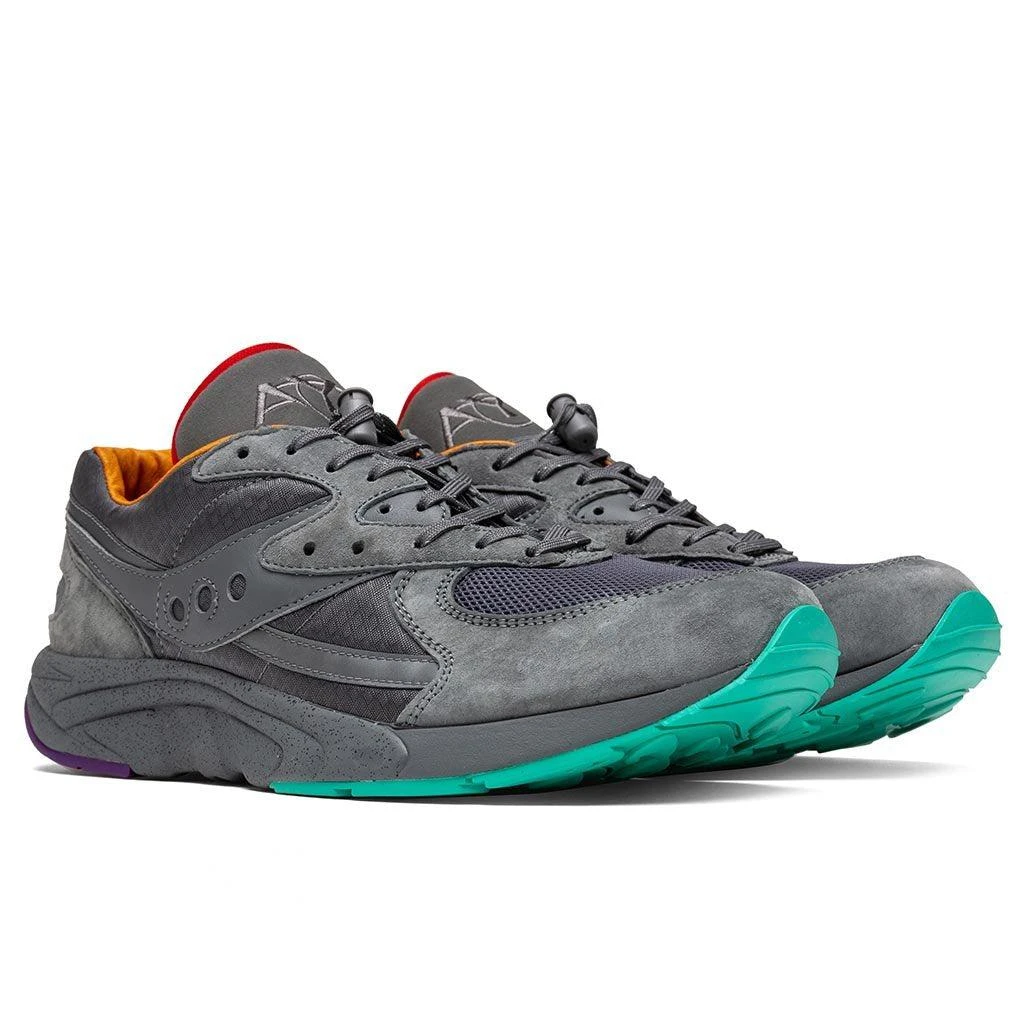 商品Saucony|Saucony Originals X Raised by Wolves AYA "Asphalt Jungle" - Grey/Multi,价格¥987,第2张图片详细描述