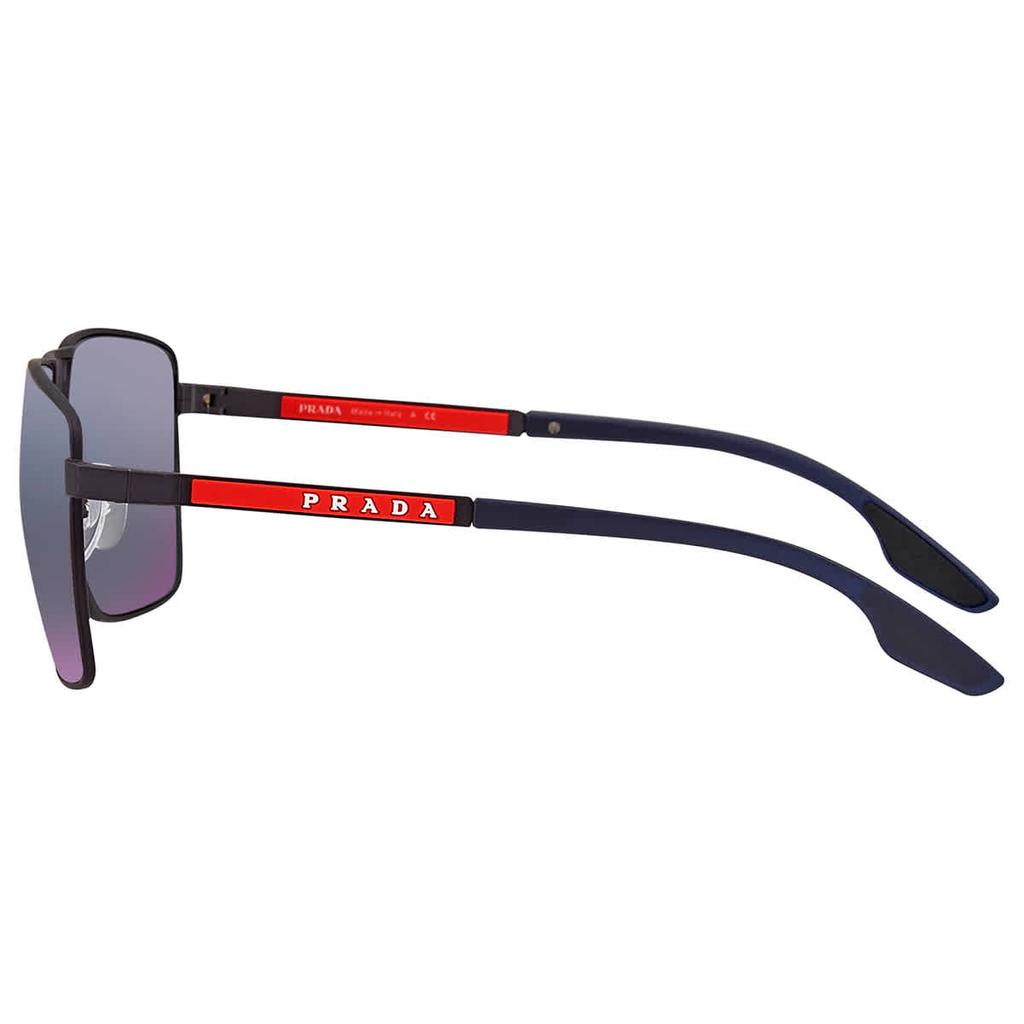 Dark Grey AR Rectangular Men's Sunglasses PS 50WS UR701G 59商品第3张图片规格展示