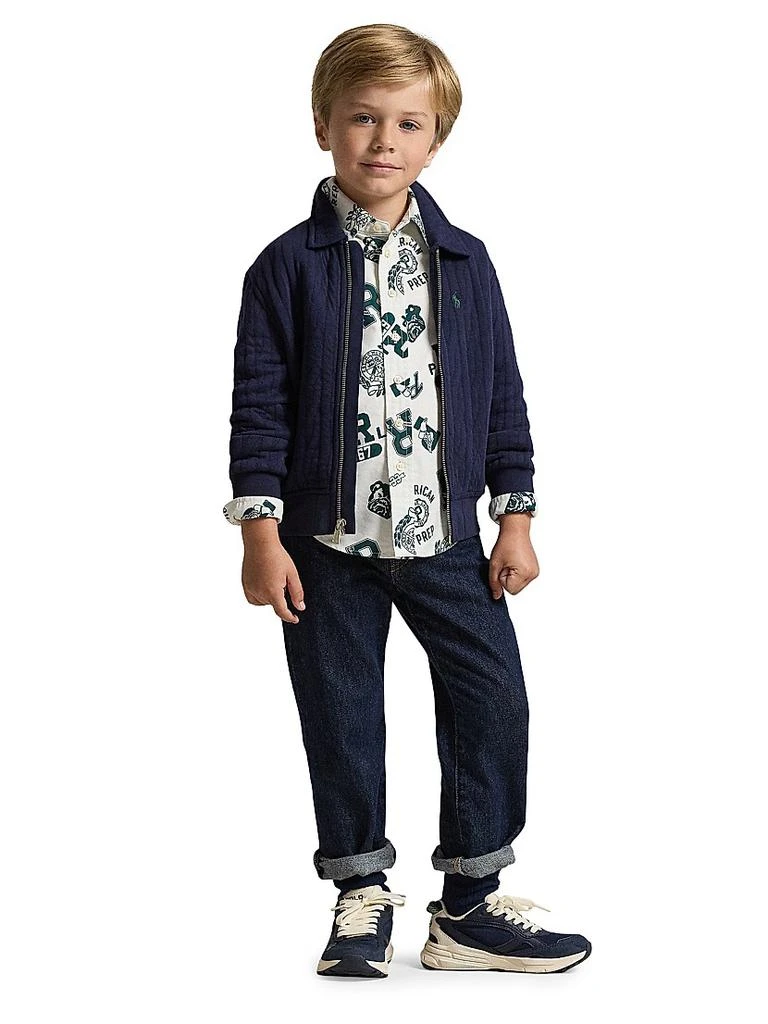 商品Ralph Lauren|Little Boy's & Boy's Cable-Knit Jacket,价格¥410,第4张图片详细描述