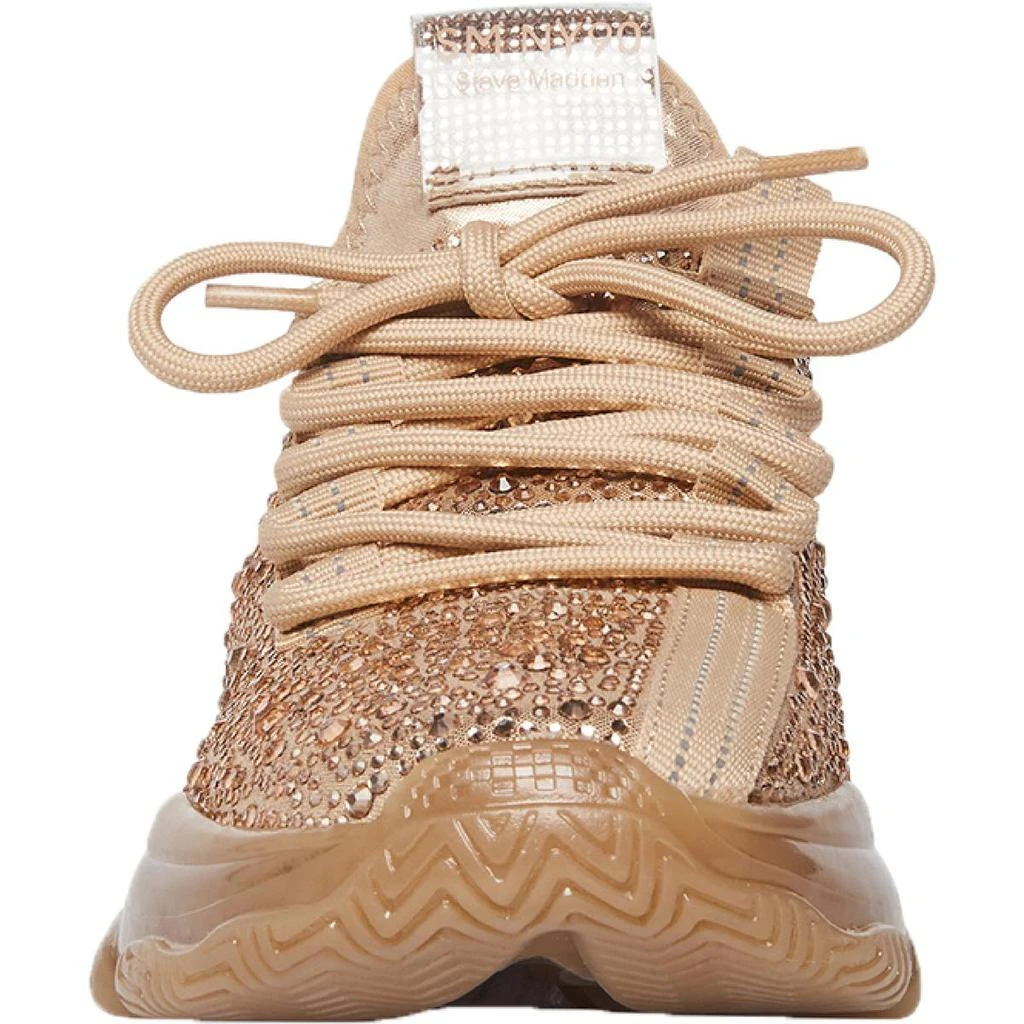 商品Steve Madden|Maxima Womens Rhinestone Chunky Casual and Fashion Sneakers,价格¥450,第4张图片详细描述