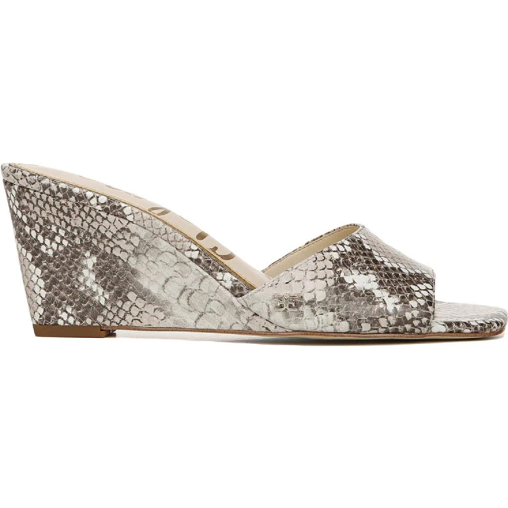 商品Sam Edelman|Sam Edelman Womens Tesma Suede Slides Wedge Heels,价格¥274,第1张图片