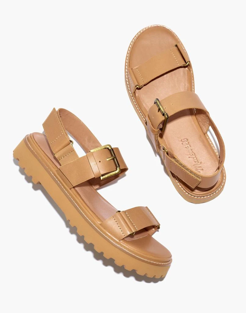 商品Madewell|The Cady Lugsole Sandal,价格¥476,第1张图片