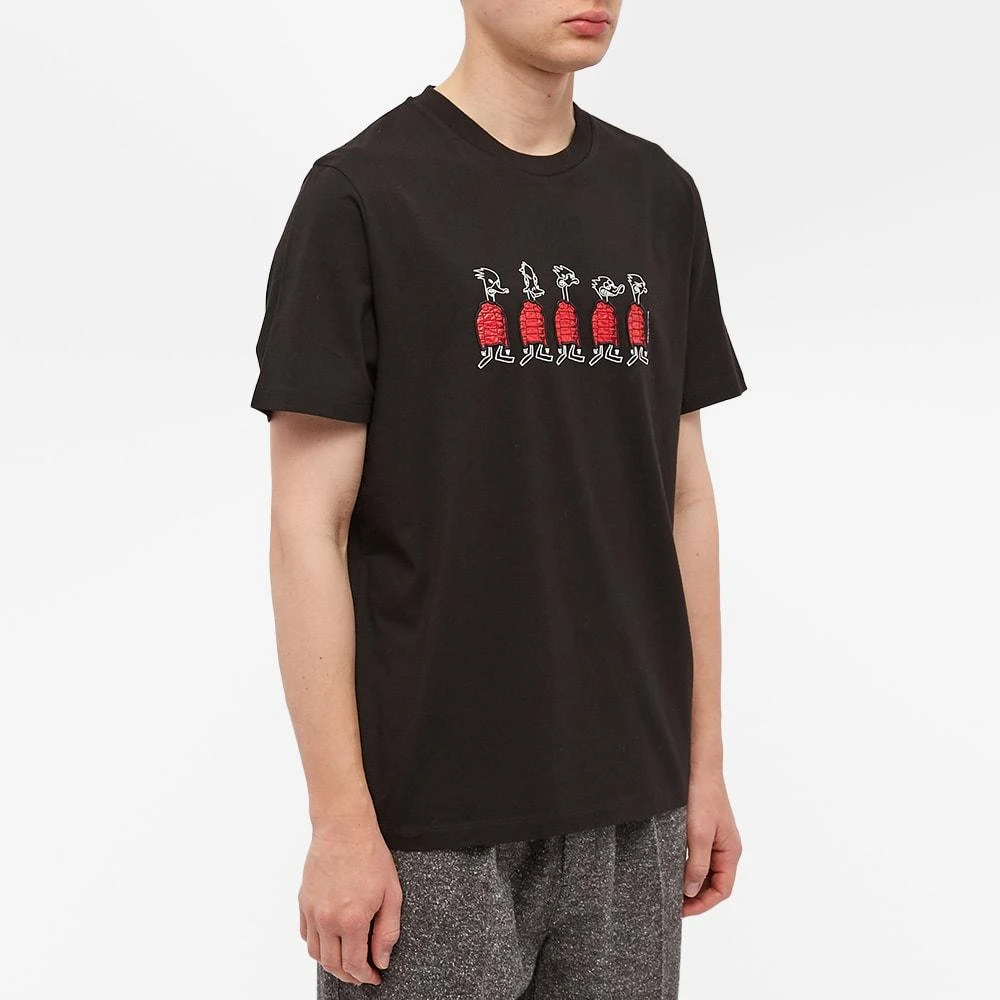 商品Moncler|Moncler Rubber Patch Logo Tee,价格¥3331,第2张图片详细描述