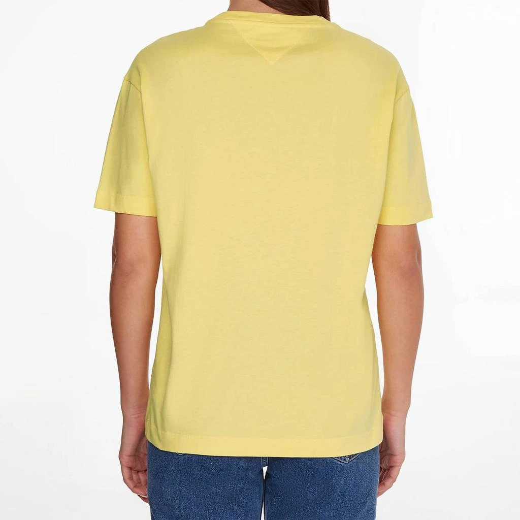 商品Tommy Jeans|Tommy Jeans Women's Tjw Oversized Center Badge T-Shirt - Soleil,价格¥119,第2张图片详细描述
