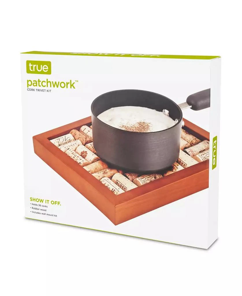 商品True Brands|True Patchwork Cork Trivet Kit,价格¥203,第2张图片详细描述