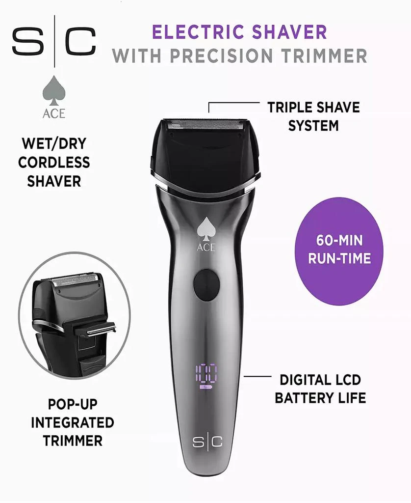 商品StyleCraft Professional|Ace Men's Shaver,价格¥563,第2张图片详细描述
