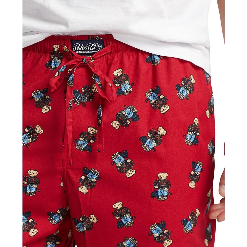 商品Ralph Lauren|Men's Cotton Polo Bear Printed Pajama Pants,价格¥440,第4张图片详细描述