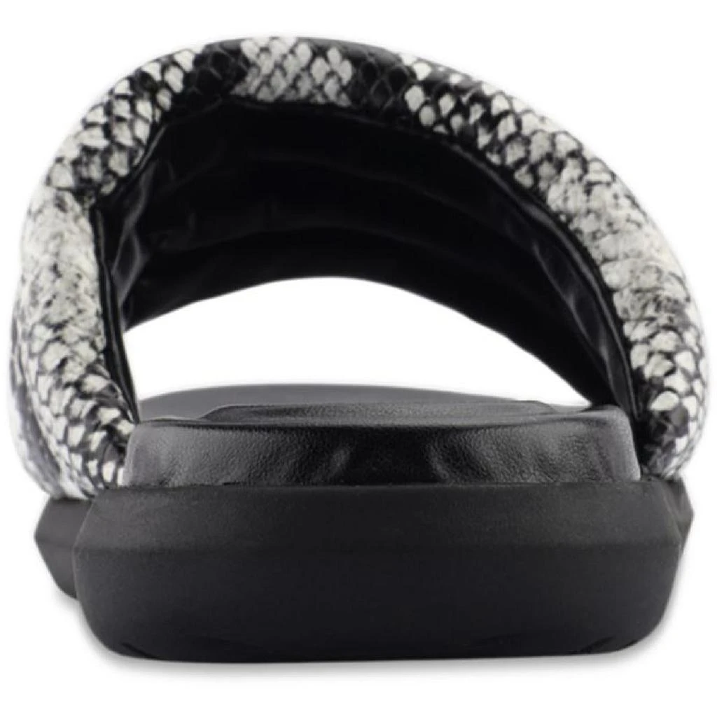 商品Marc Fisher|Marc Fisher LTD Womens Yessy2 Leather Snake Print Slide Sandals,价格¥92,第3张图片详细描述