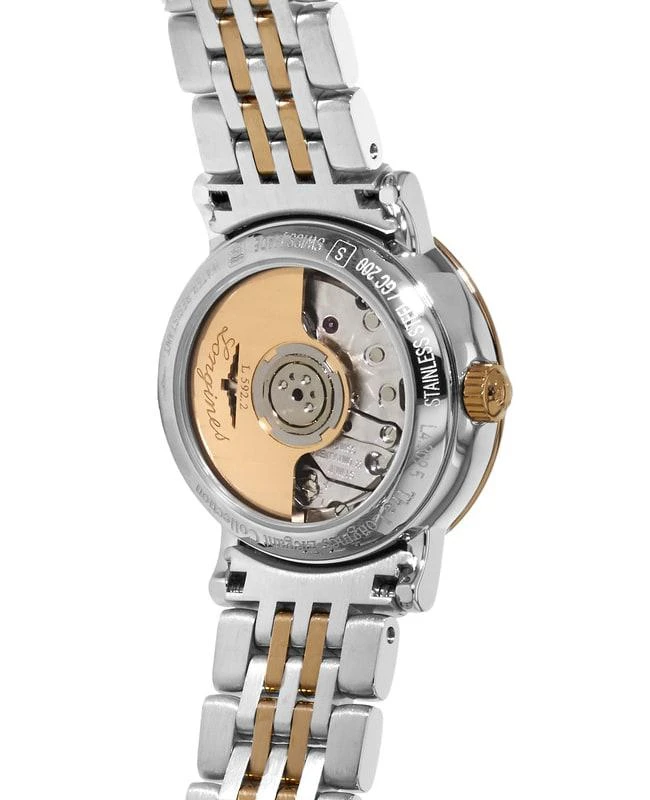 商品Longines|Longines Elegant Automatic Steel & Rose Gold Women's Watch L4.309.5.77.7,价格¥13905,第3张图片详细描述
