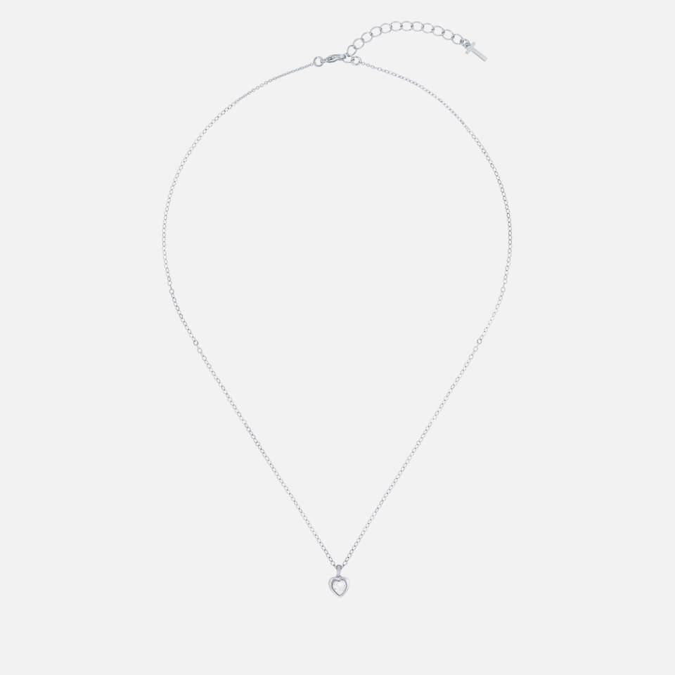 Ted Baker Women's Hannela Crystal Heart Pendant - Silver/Crystal商品第1张图片规格展示
