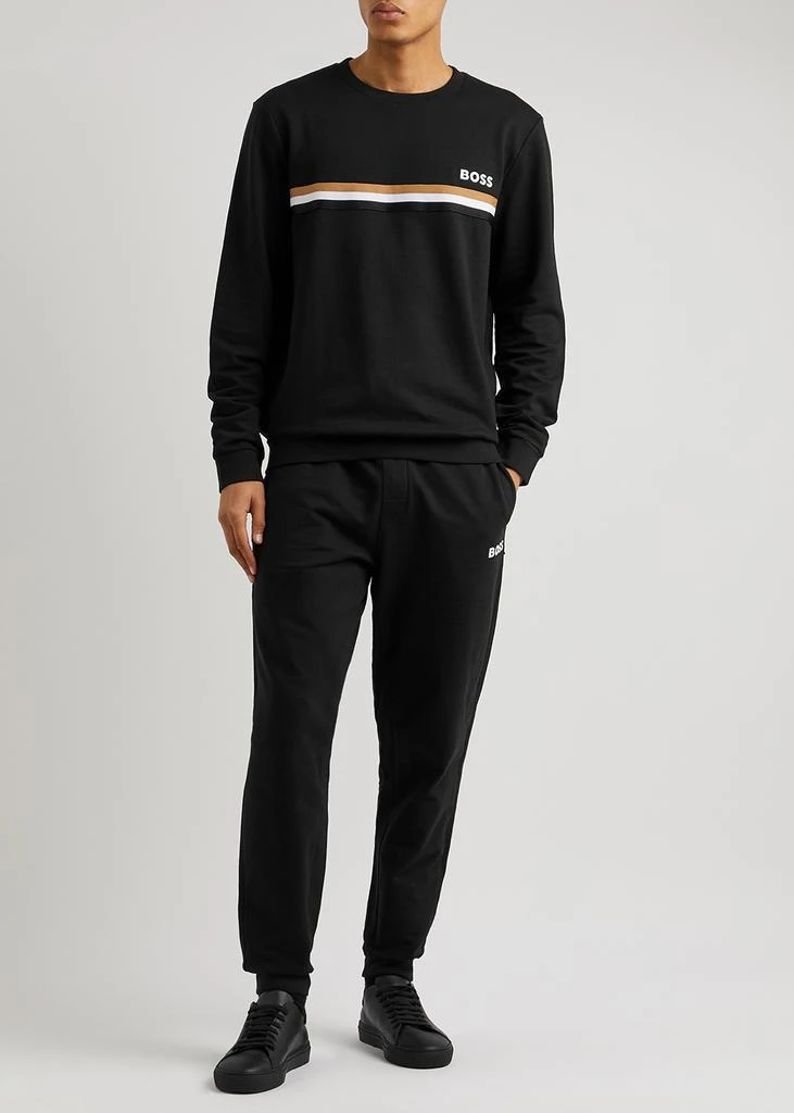 商品Hugo Boss|Logo cotton sweatpants,价格¥540,第4张图片详细描述