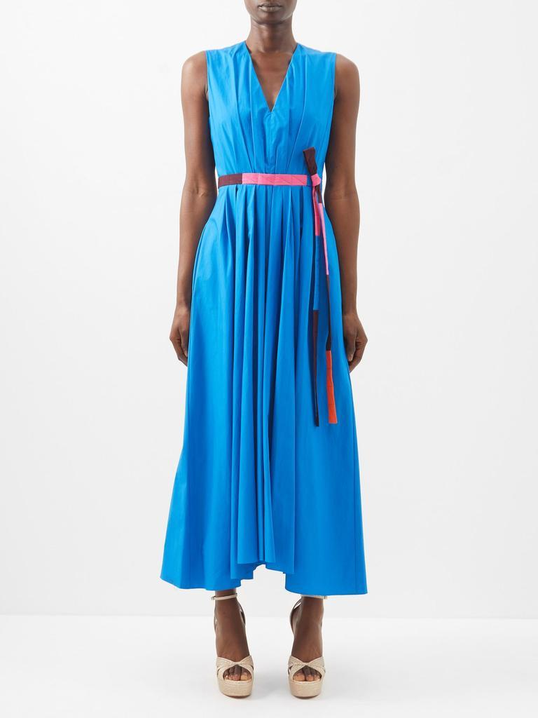 商品ROKSANDA|Alenya belted cotton-poplin dress,价格¥7405,第1张图片