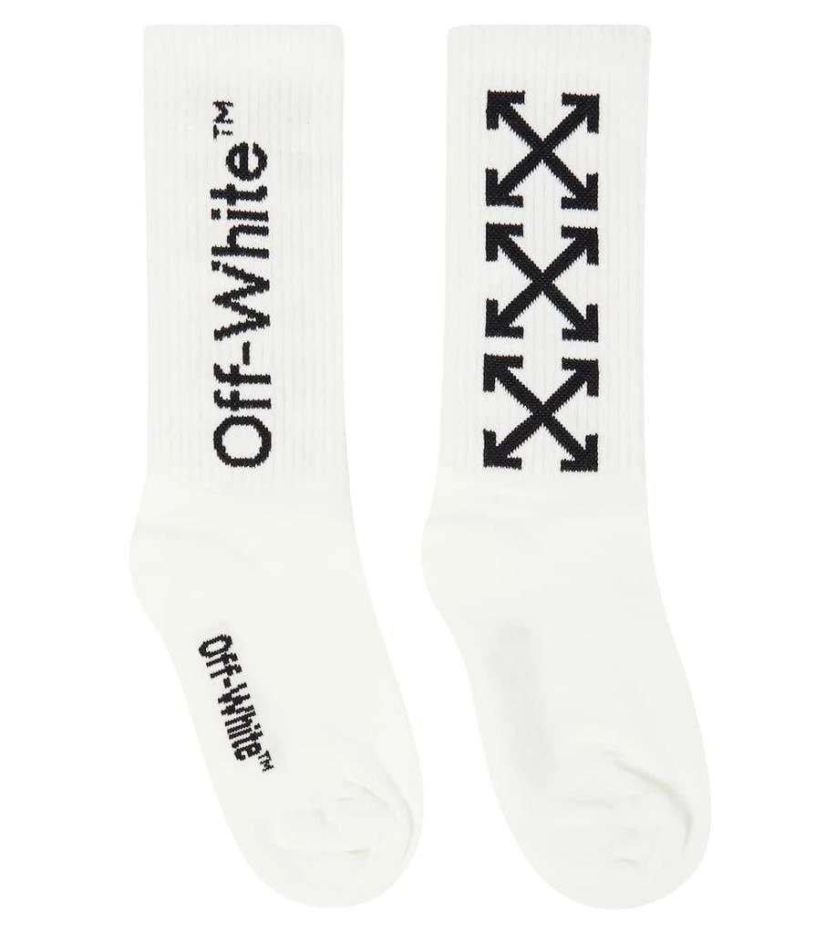 商品Off-White|Logo棉质混纺袜子,价格¥505,第1张图片