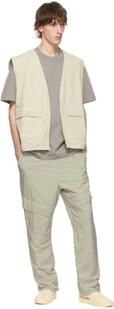 商品Essentials|Beige Cotton Vest,价格¥894,第6张图片详细描述