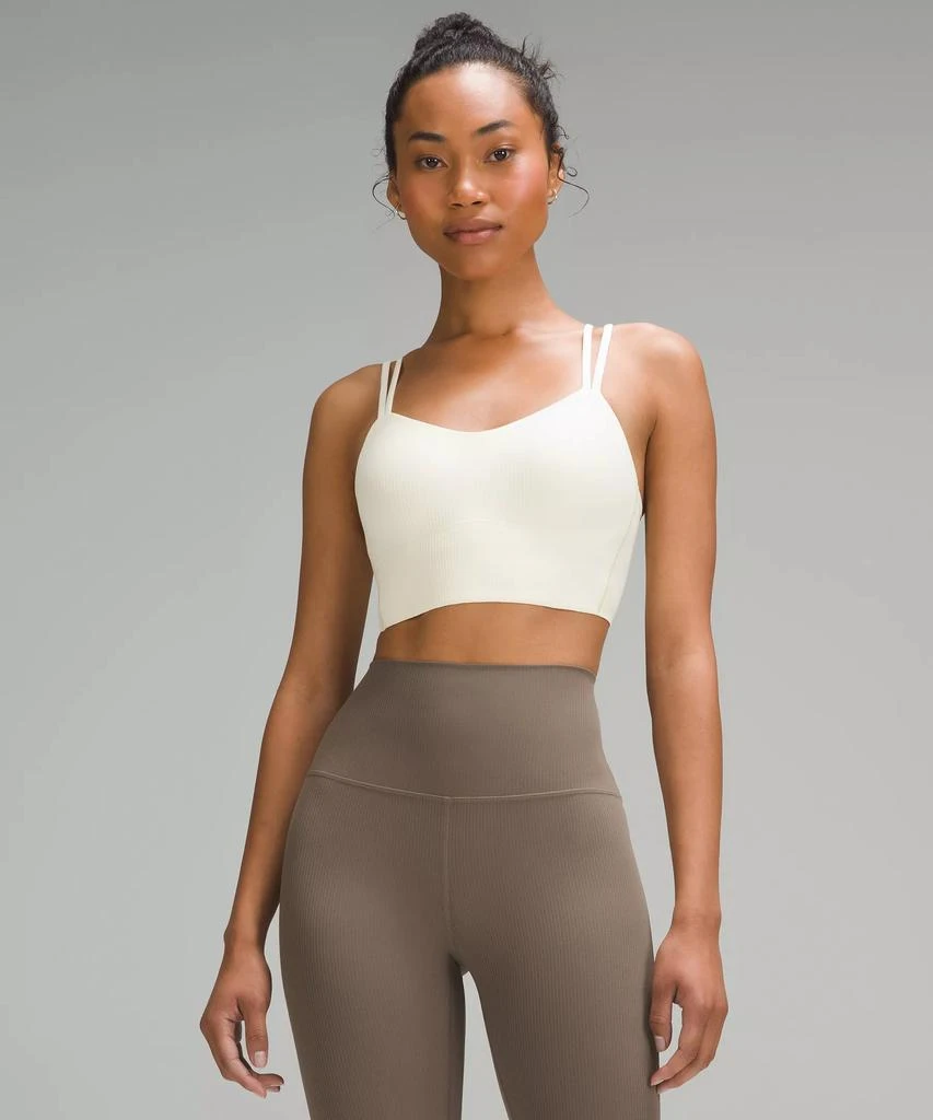 商品Lululemon|Like a Cloud Longline Ribbed Bra *Light Support, D/DD Cups,价格¥414,第3张图片详细描述