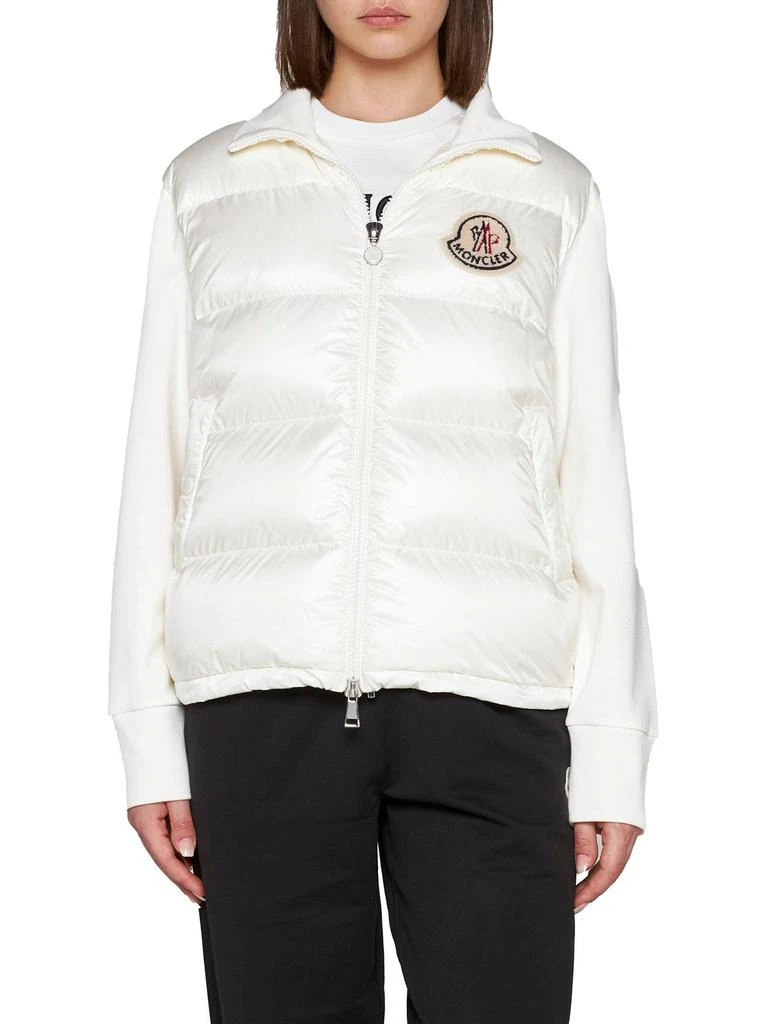 商品Moncler|Moncler Logo Patch Zip-Up Padded Jacket,价格¥5349-¥6771,第2张图片详细描述