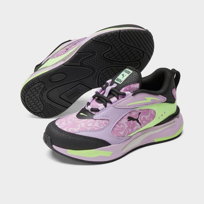 Girls' Little Kids' Puma RS-Fast Sp@ce Gl@m Casual Shoes商品第2张图片规格展示