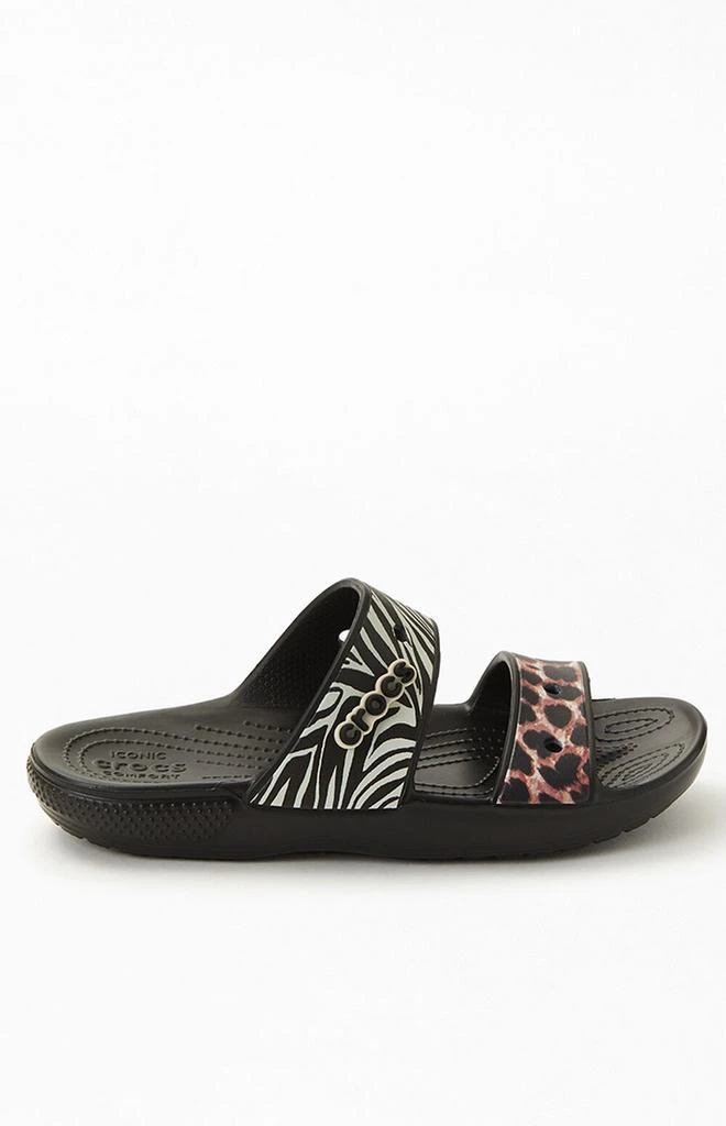 商品Crocs|Women's Animal Remix Slide Sandals,价格¥334,第3张图片详细描述