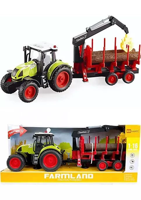 商品Big Daddy|Daddy Big Daddy Farmland Tractor Trucks Farming Crop Lumber Transport,价格¥226,第1张图片