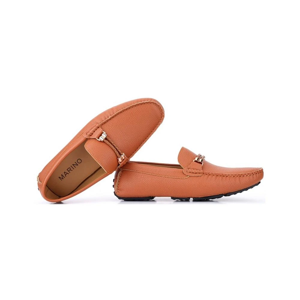 商品Mio Marino|Men's Speckled Leather Casual Loafers,价格¥358,第2张图片详细描述