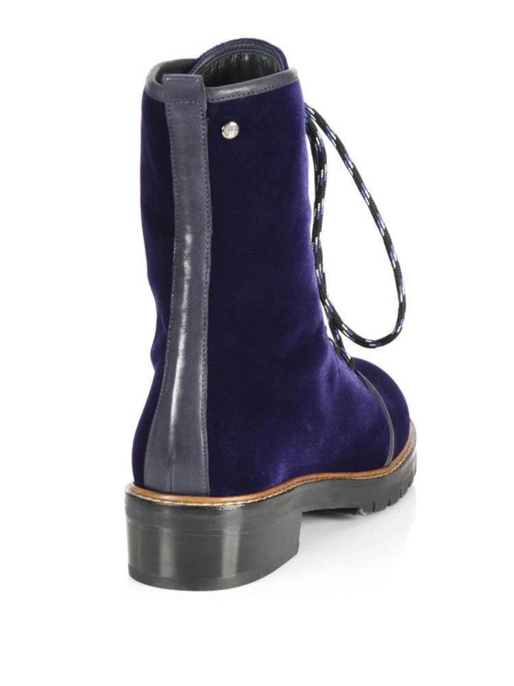 商品Stuart Weitzman|Metermaid Velvet Booties,价格¥2004,第2张图片详细描述
