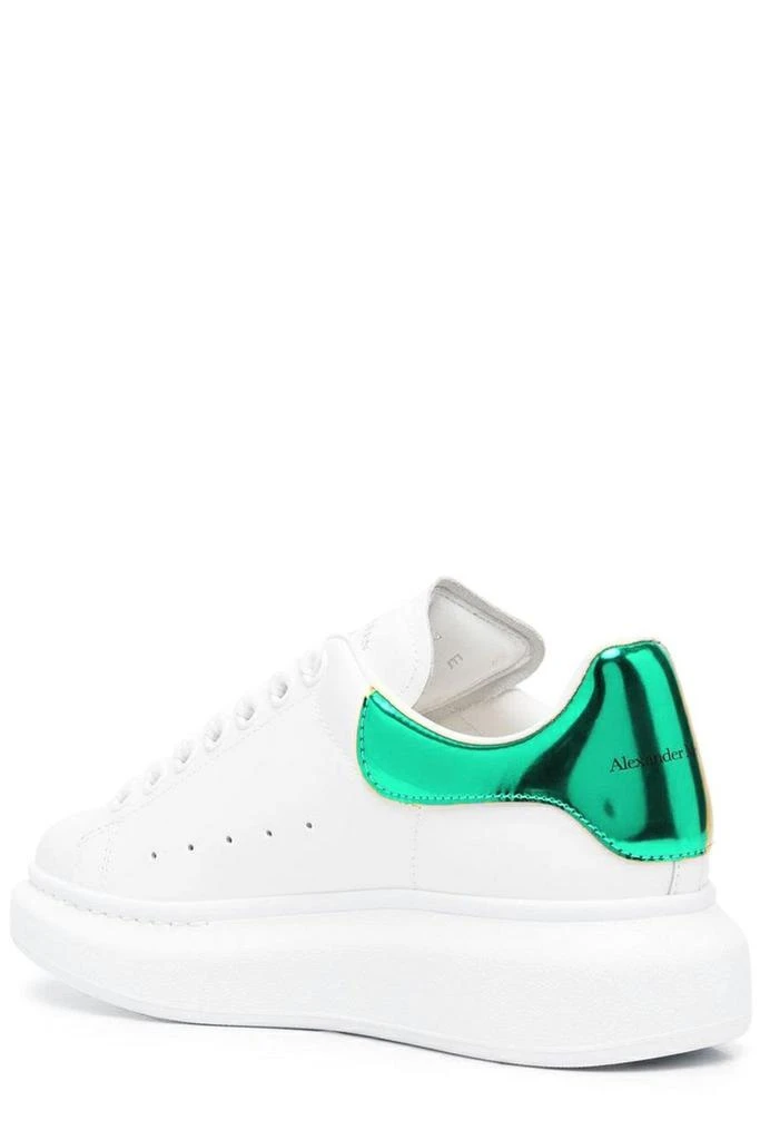 商品Alexander McQueen|Alexander McQueen Metallic-Detailed Low-Top Sneakers,价格¥3335,第3张图片详细描述