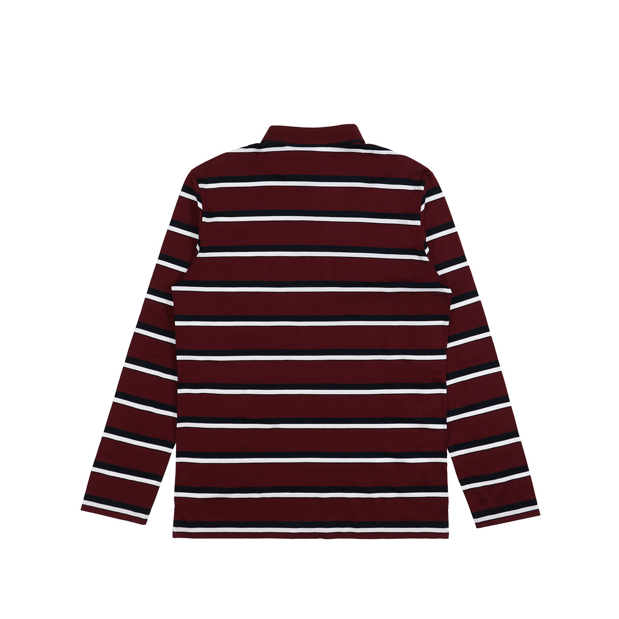 SALVATORE FERRAGAMO 男士红白条纹长袖T恤 12-1156-586581商品第3张图片规格展示