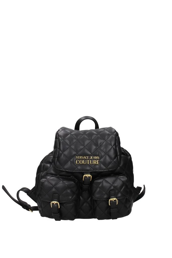 商品Versace|Backpacks and bumbags couture Polyurethane Black,价格¥1226,第1张图片