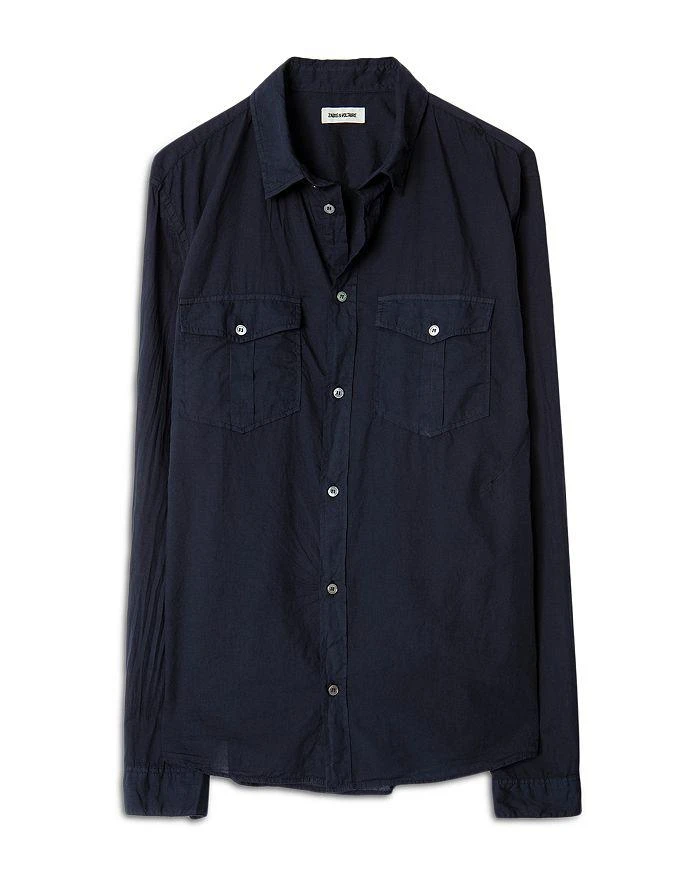 商品Zadig&Voltaire|Thibaut Cotton Shirt,价格¥805,第4张图片详细描述