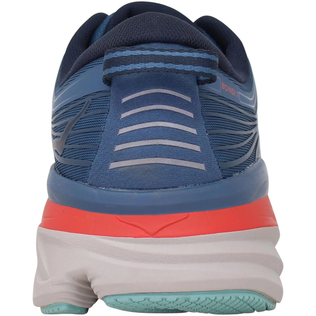 商品Hoka One One|Hoka Bondi 7 Blue/White-Red  1110518/RTOS Men's,价格¥999,第3张图片详细描述