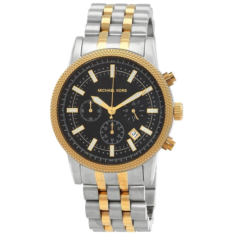 商品Michael Kors|Hutton Chronograph Quartz Black Dial Men's Watch MK8954,价格¥1035,第1张图片