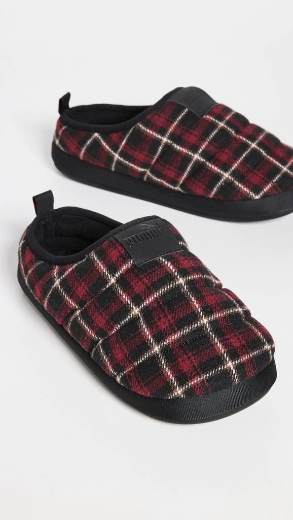 商品Puma|PUMA Select Puma Scuff Flannel Slippers,价格¥147,第3张图片详细描述