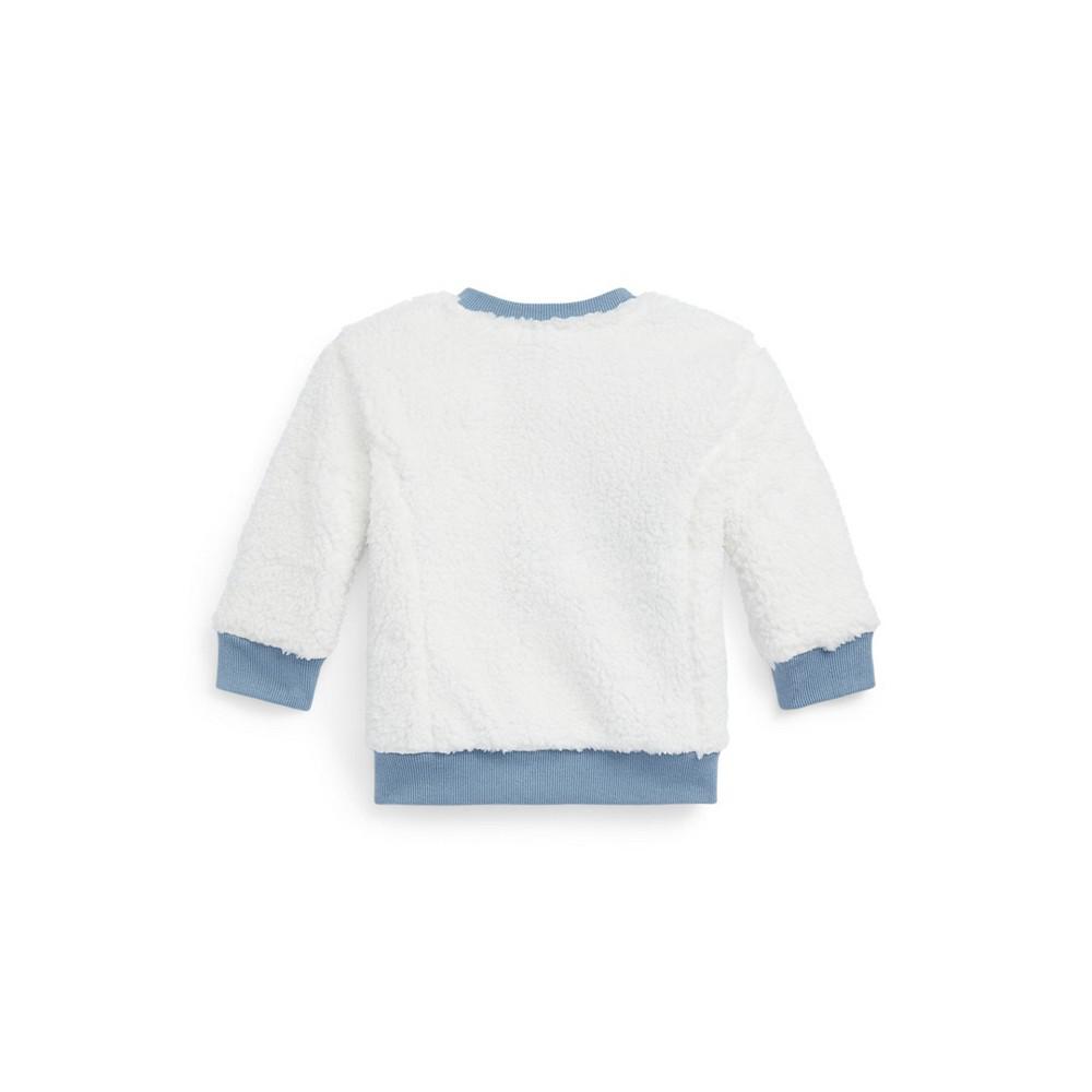 Baby Boys Reversible Teddy Fleece Jacket商品第2张图片规格展示