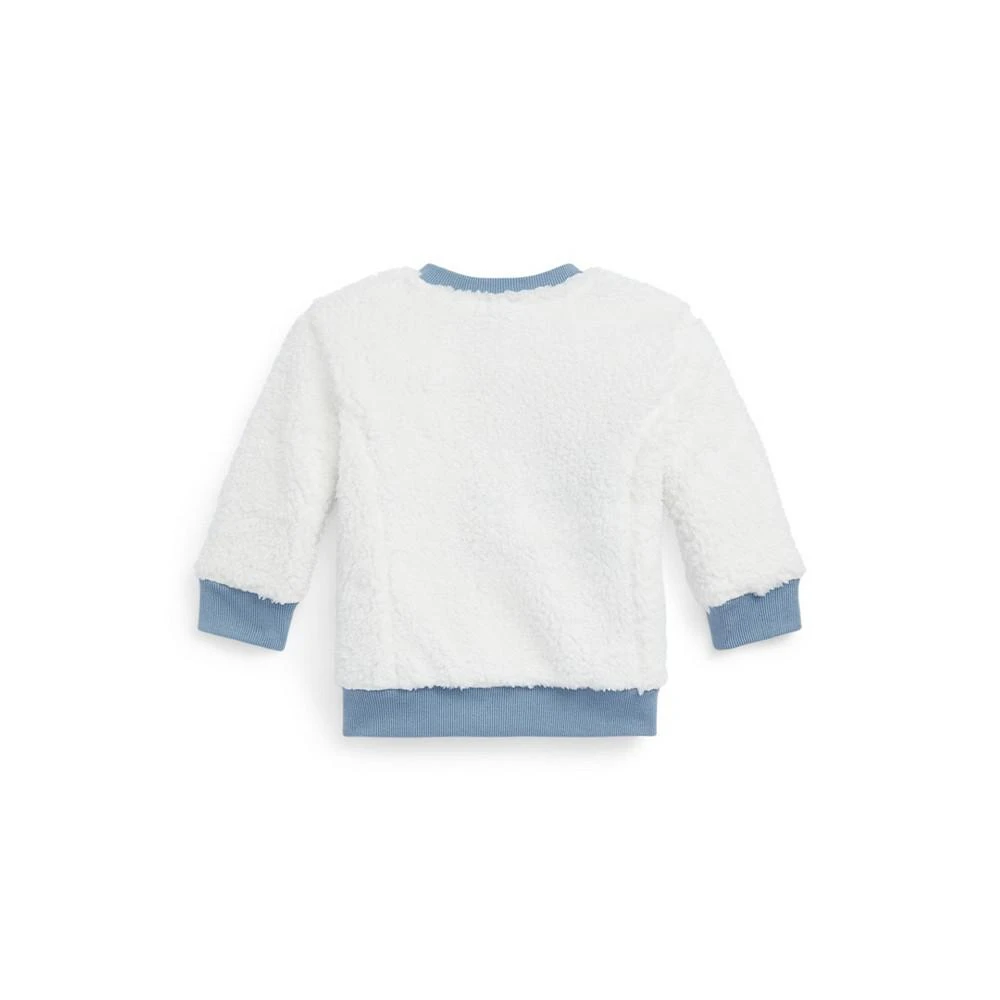 商品Ralph Lauren|Baby Boys Reversible Teddy Fleece Jacket,价格¥364,第2张图片详细描述