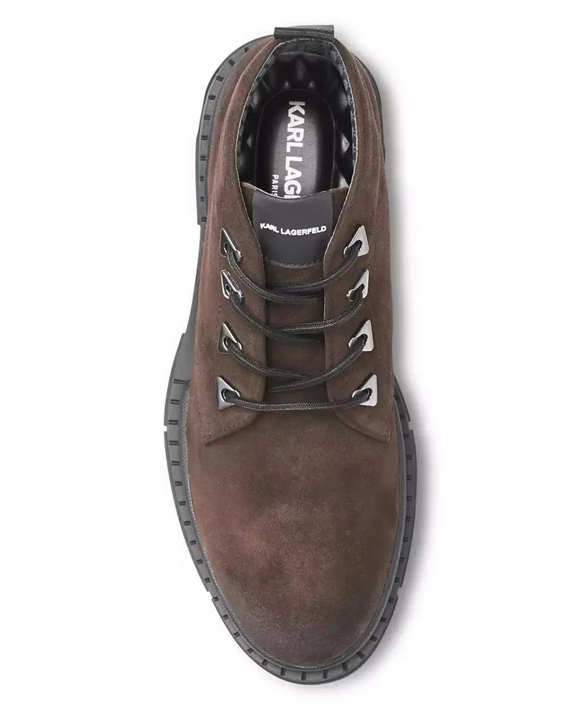 Karl Lagerfeld Men's Lug Sole Suede Chukka Boot 商品