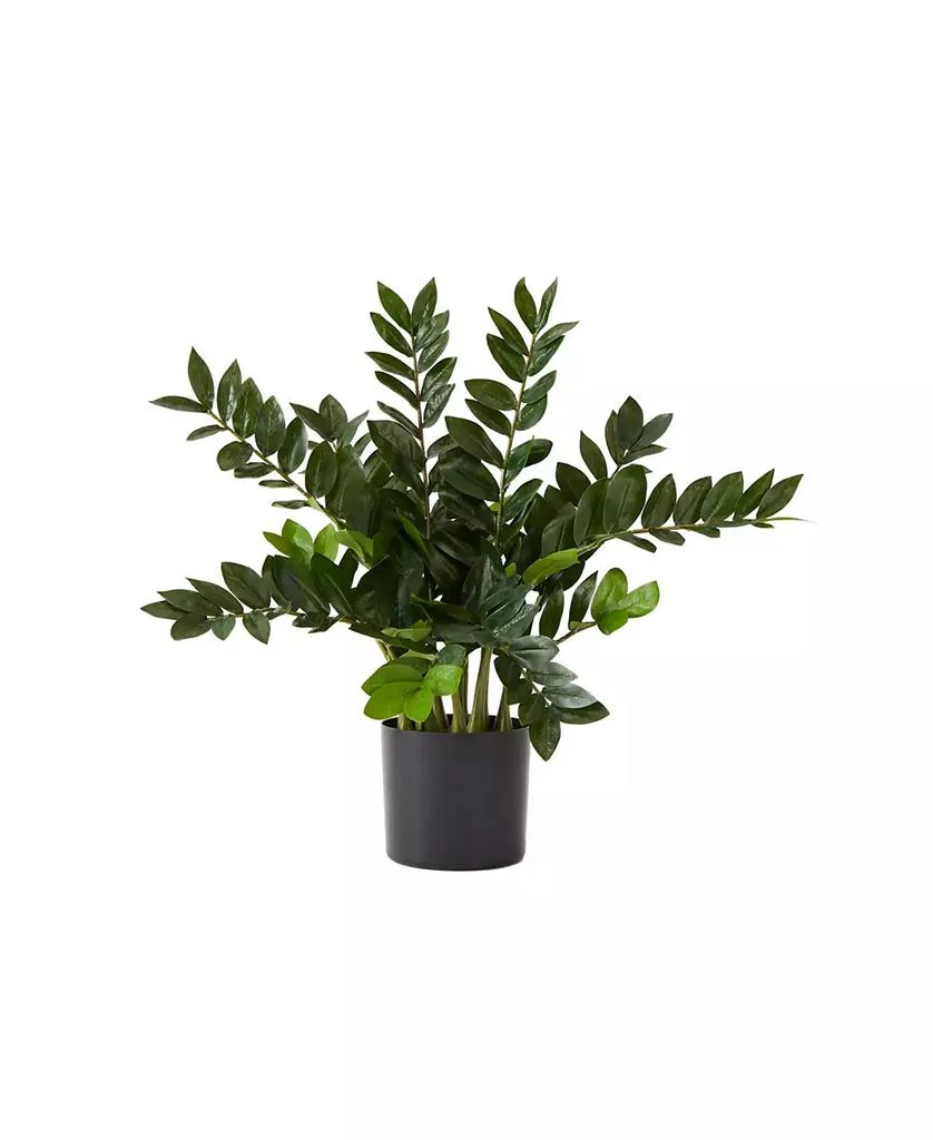 商品NEARLY NATURAL|28" Artificial Zamioculcas Plant with Decorative Planter,价格¥605,第1张图片
