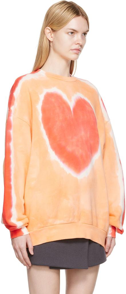 Orange Organic Cotton Sweatshirt商品第2张图片规格展示