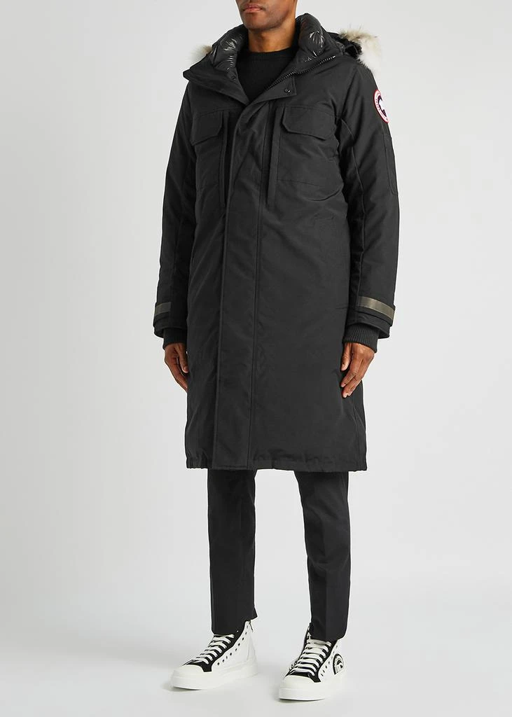 商品Canada Goose|Westmount black fur-trimmed Artic-Tech coat,价格¥12649,第2张图片详细描述