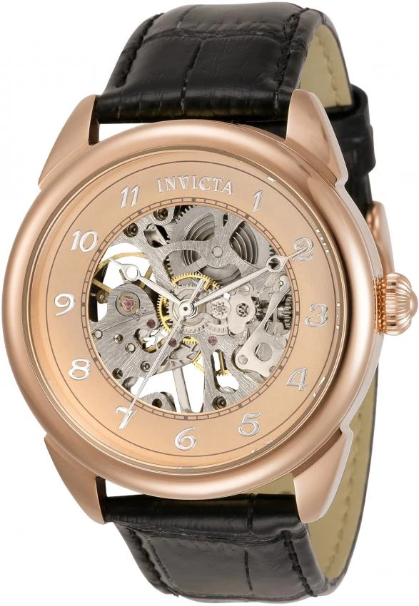 商品Invicta|Invicta Specialty Mechanical Rose Gold Dial Mens Watch 31308,价格¥380,第1张图片