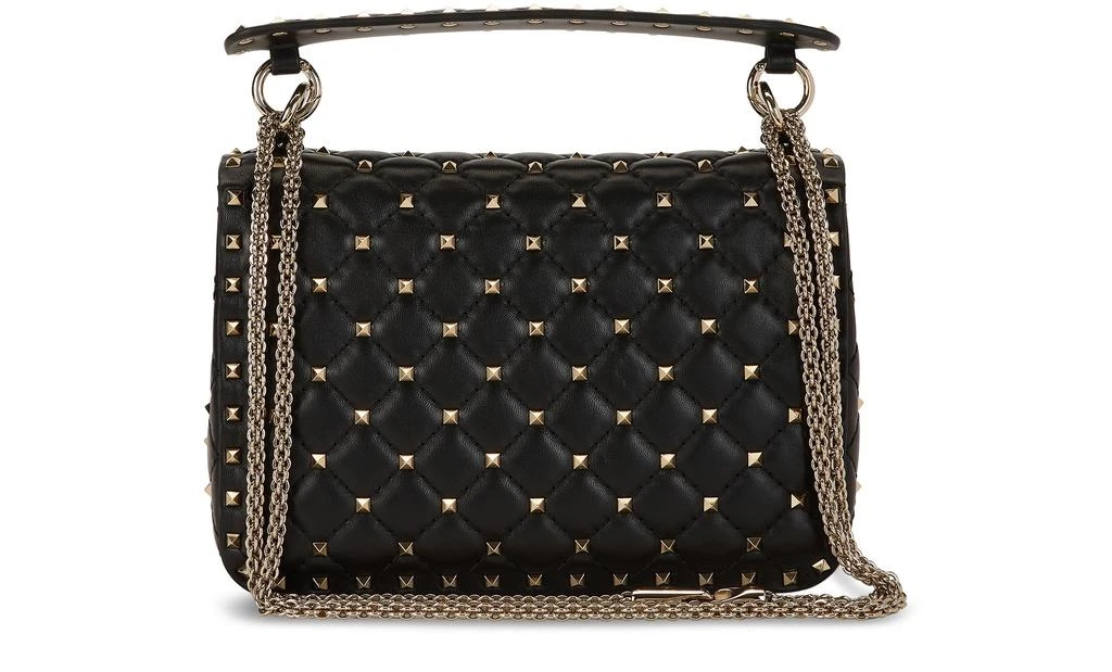 商品Valentino|Valentino Garavani - Rockstud Spike 纳帕皮中号手提包,价格¥24188,第4张图片详细描述